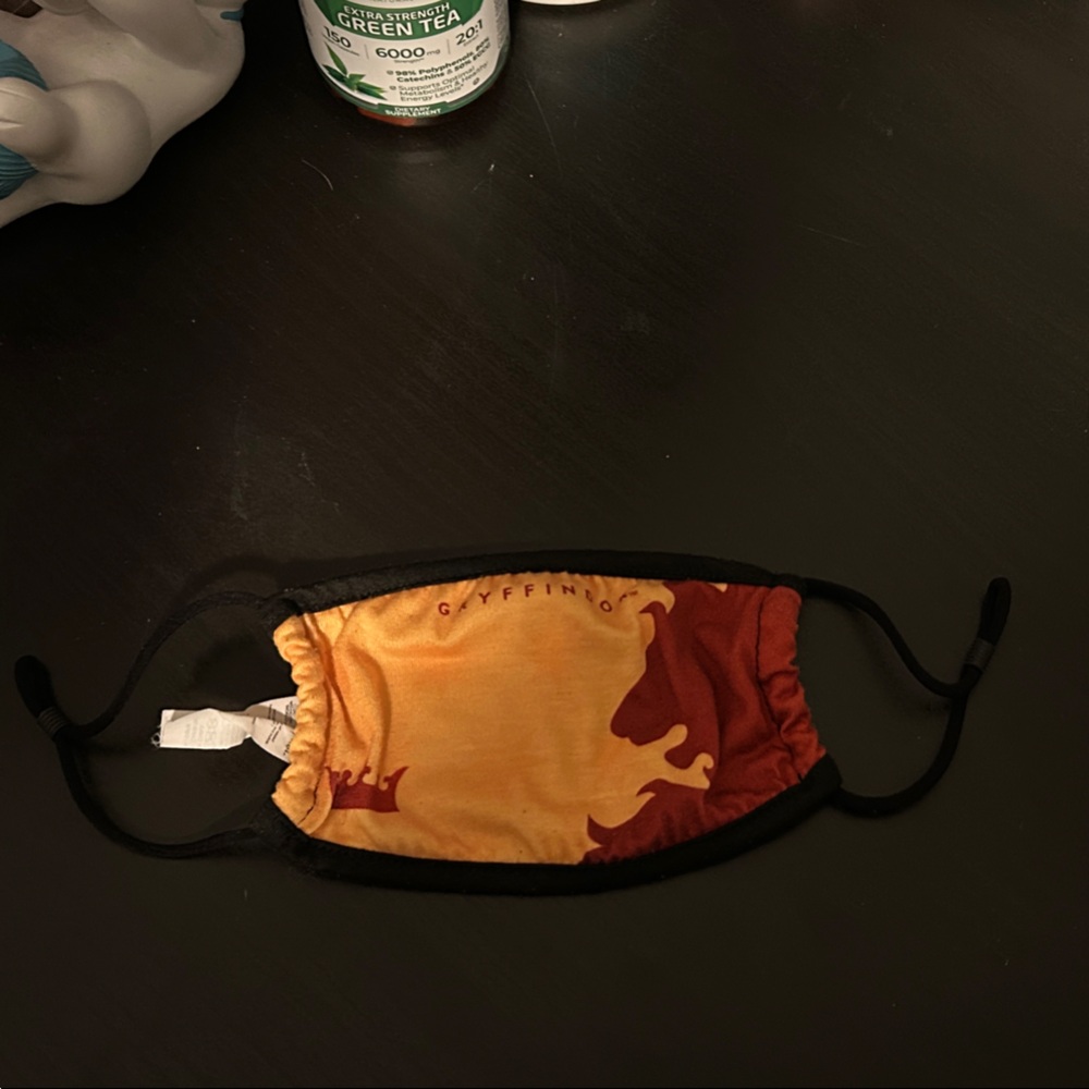 Gryffindor Themed Face Mask - Red and Yellow